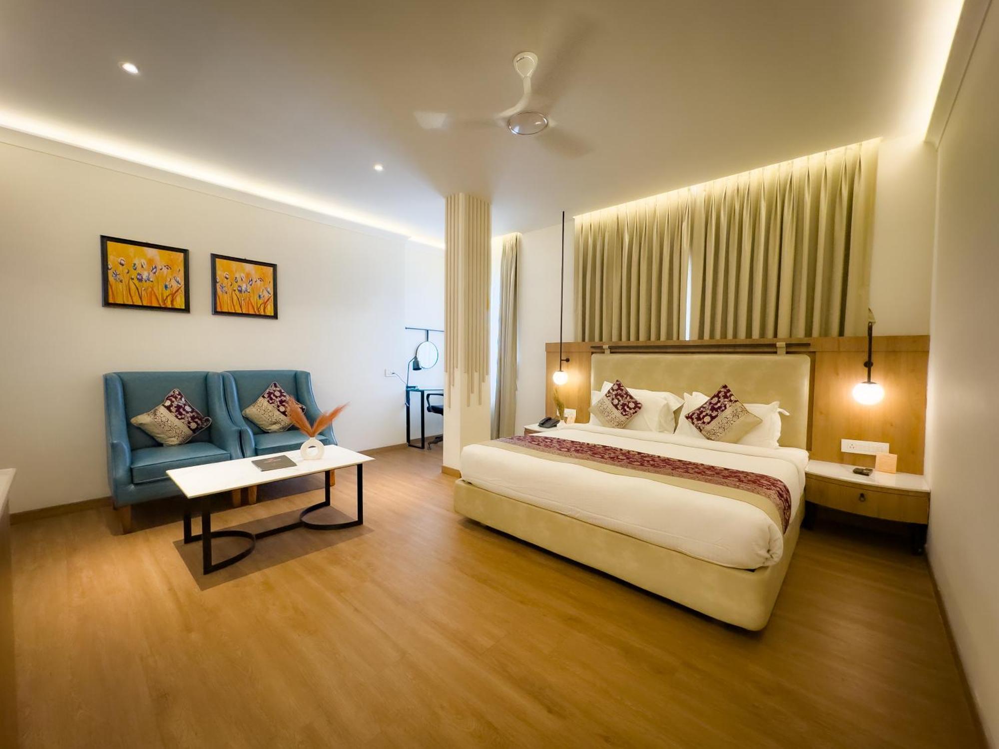 New Hotel Broadway Varanasi Bagian luar foto