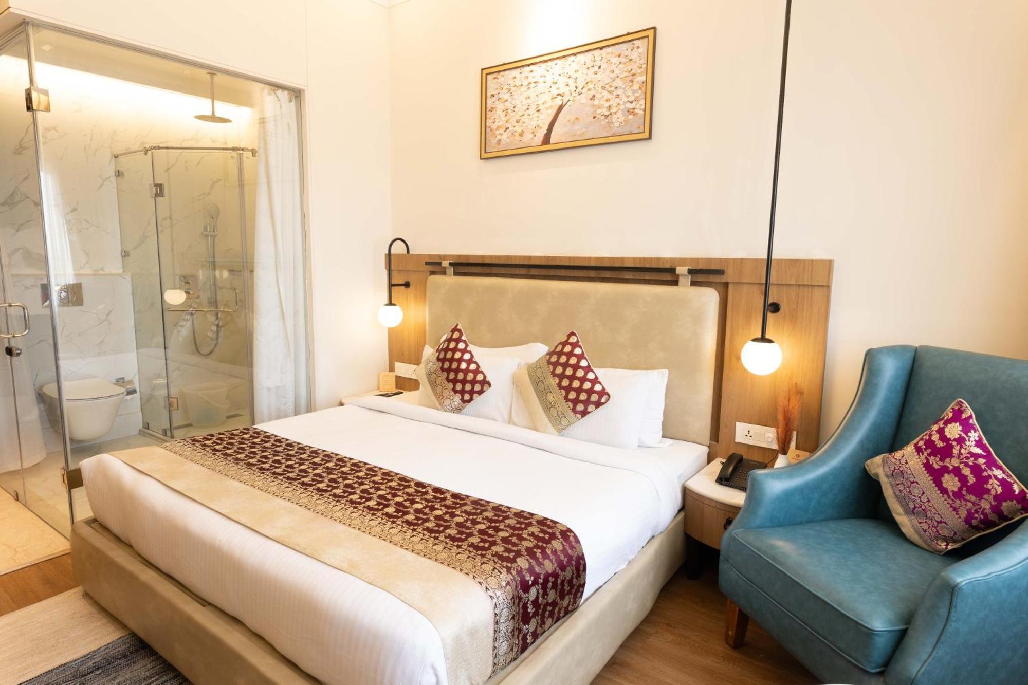 New Hotel Broadway Varanasi Bagian luar foto
